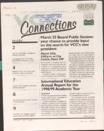 Connections Volume 5, Number 6, March 19, 1999