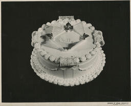 Decorated cake