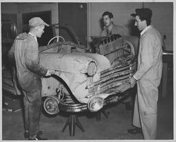 Removing Front End, ca. 1949