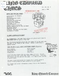 King Edward Times Volume 16, Number 09, June 1, 1988