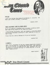 King Edward Times Volume 18, Number 41, January 26, 1989