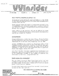 VVInsider Volume 6, Number 10, July 21, 1988