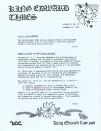 King Edward Times Volume 6, Number 35, December 12, 1980