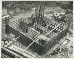Construction site, ca. 1972