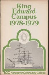 1978-1979 Vancouver Community College King Edward Campus Calendar