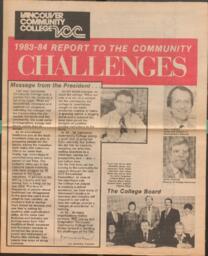 1983-84 Report to the Community: Challenges