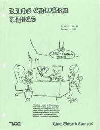 King Edward Times Volume 7, Number 41, February 4, 1982