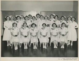 Practical Nursing Graduating Class, December 1954