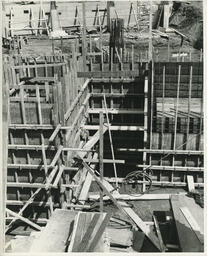 Construction site, ca. 1972