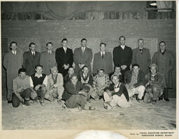 Plastering class photo, ca. 1955