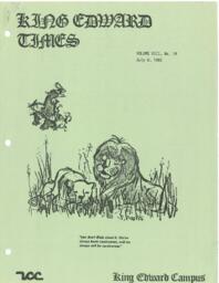 King Edward Times Volume 8, Number 14, July 8, 1982