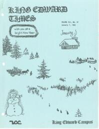 King Edward Times Volume 7, Number 37, January 7, 1982