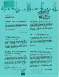 King Edward Times Volume 175, Number 176, December 19, 1991