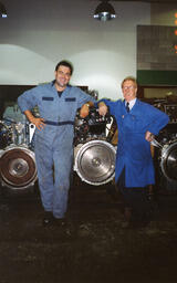Diesel student and instructor, ca. 1999