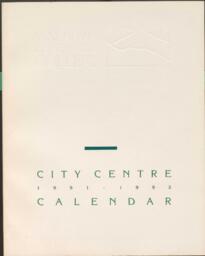 1991-1992 Vancouver Community College City Centre Calendar