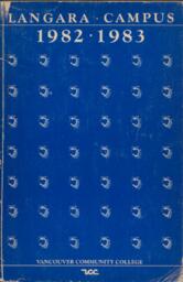 1982-1983 Vancouver Community College Langara Campus Calendar
