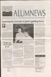 AlumNews Volume 3 Number 1 January 1995
