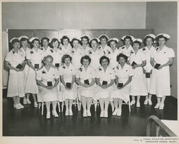 Practical Nursing Graduating Class, November 1953