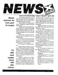 News Xchange Volume 1, Number 9