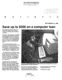Spectrum Bulletin (September 13, 1989)