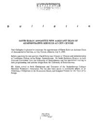 Spectrum Bulletin (July 9, 1990)